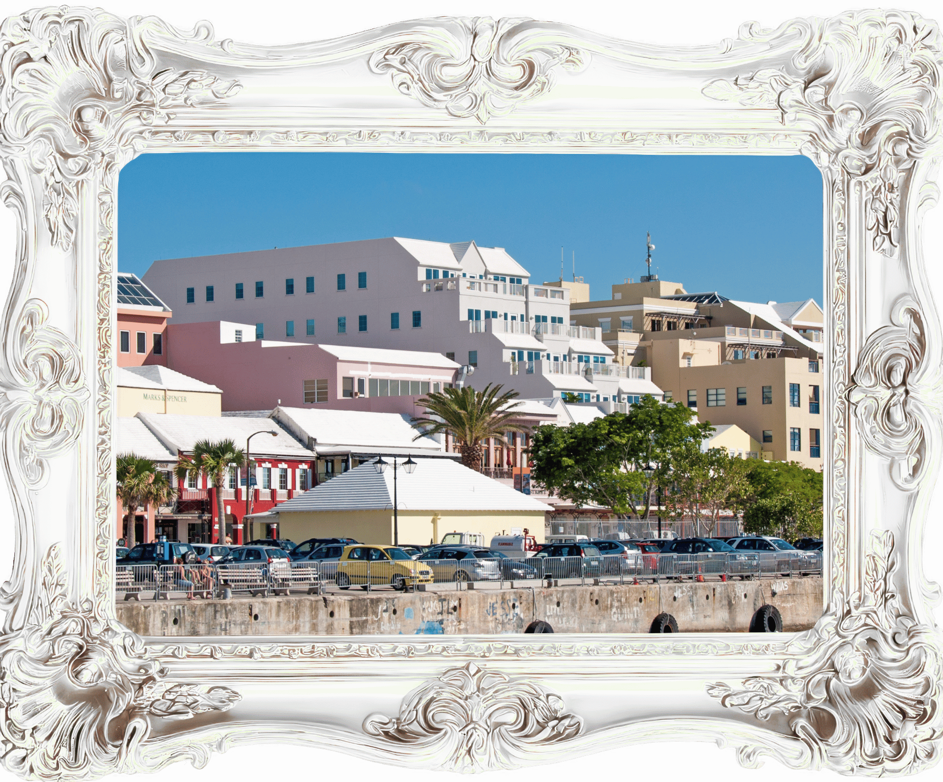 Warwick Parish waterfront, Bermuda